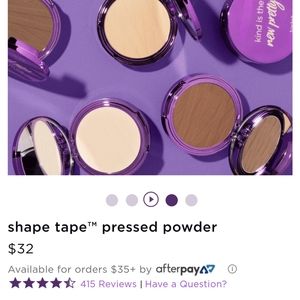 tarte Makeup - Tarte Shape Tape pressed powder light neutral tarte Makeup - Tarte Shape Tape pressed powder light neutral